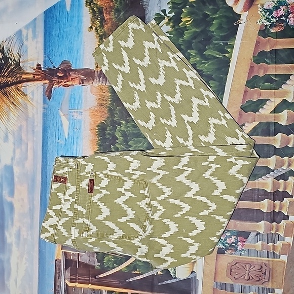 7 For all Mankind Cropped Skinny Jeans Plus Size 32 - Picture 7 of 7